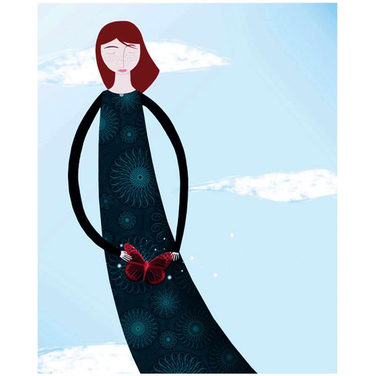 تابلو شاسی دکوگراف مدل Minimal کد 207 سایز 20x25 سانتی متر