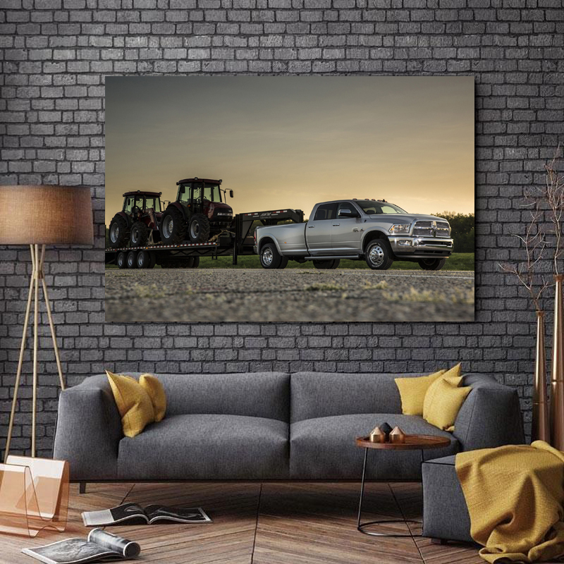 تابلو شاسی طرح ماشین مدل Dodge کد 609