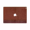 برچسب پوششی ماهوت مدل Brown-Snake-Leather مناسب برای تبلت اپل iPad Air 2013 A1475