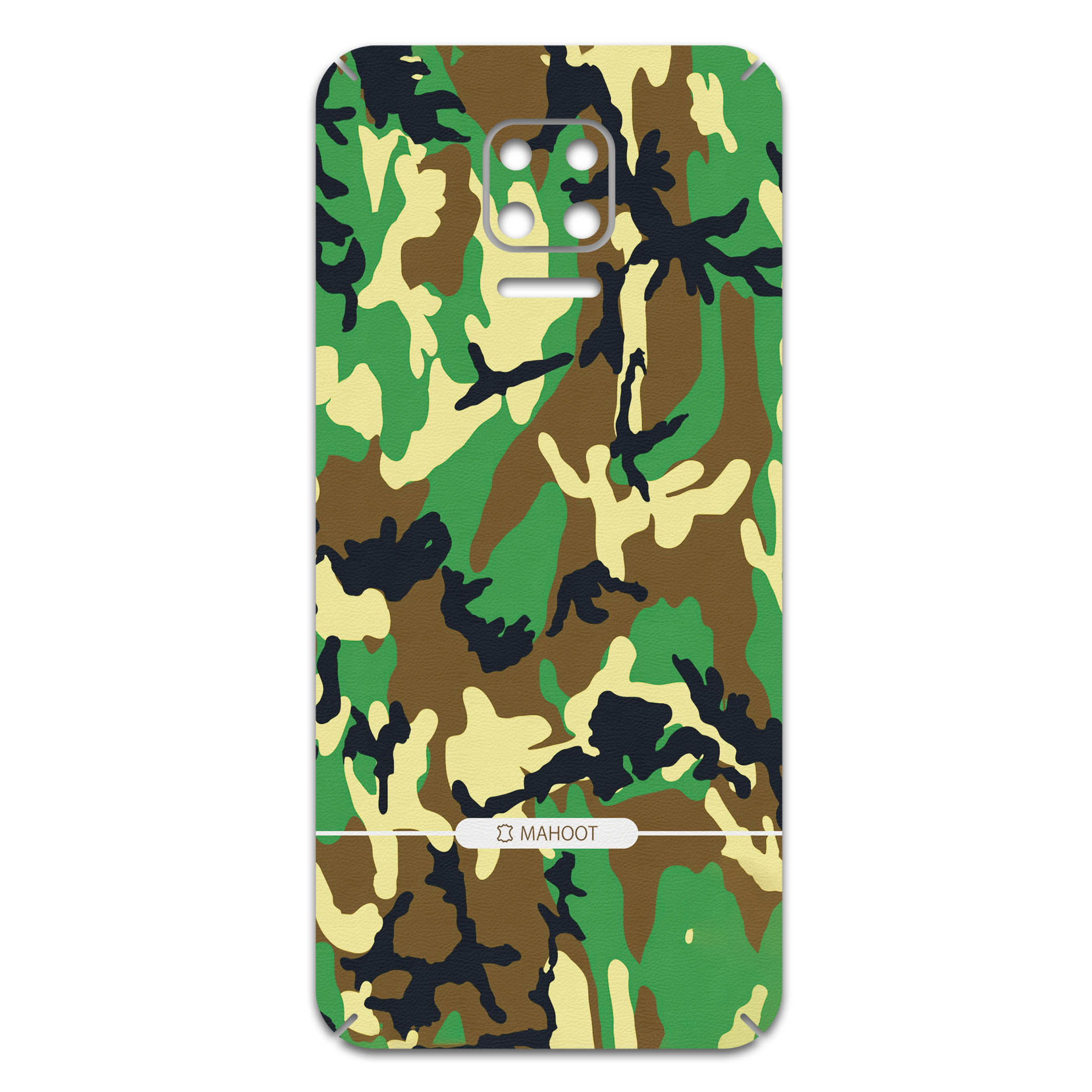 برچسب پوششی ماهوت مدل Army-Green1-Pattern مناسب برای گوشی موبایل شیائومی Redmi Note 9S