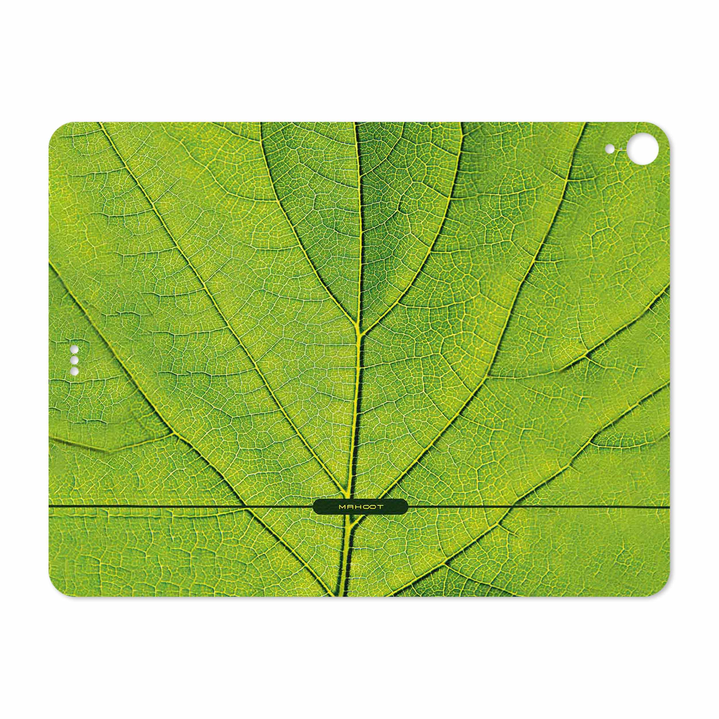 برچسب پوششی ماهوت مدل Leaf-Texture مناسب برای تبلت اپل iPad Pro 12.9 (GEN 3) 2018 A1876