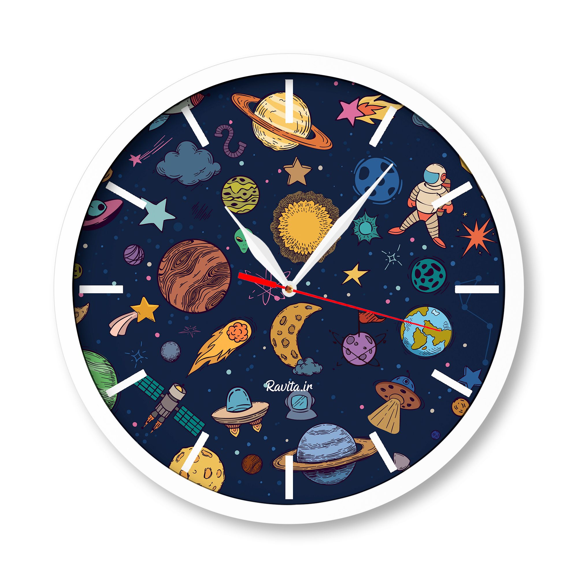 ساعت‌های دیواری راویتا طرح کهکشان 2139