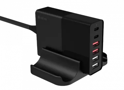 قیمت شارژر رومیزی DEVIA مدل Multi Port
