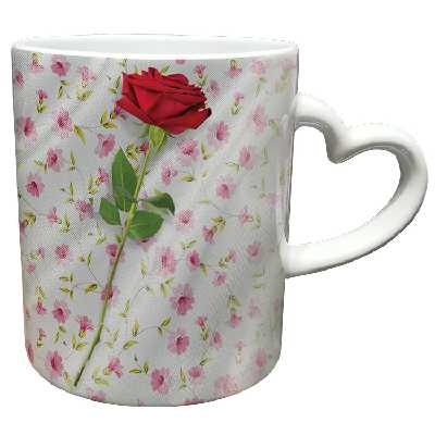 ماگ مدل دسته قلبی طرح روز مادر کد 52