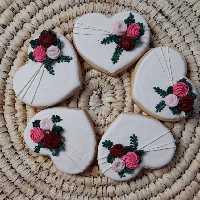 کوکی وانیلی دکوراتیو 5 عددی، گیفت مناسبتی 