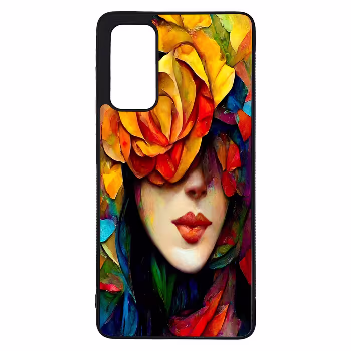 کاور طرح نقاشی چهره کد G-043 مناسب برای گوشی موبایل سامسونگ Galaxy S20 FE | دیجی قاب دونی