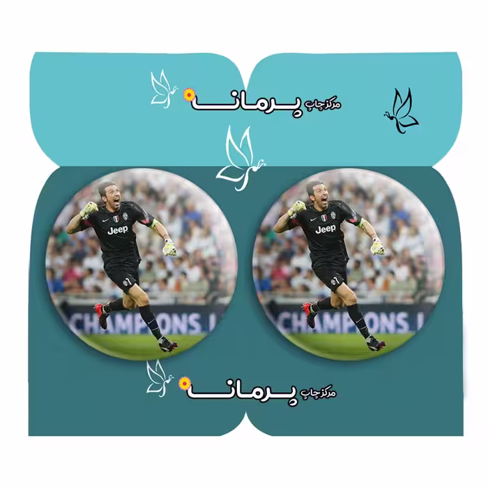 پیکسل پرمانه طرح بوفون کد pm2n 19797 مجموعه 2 عددی