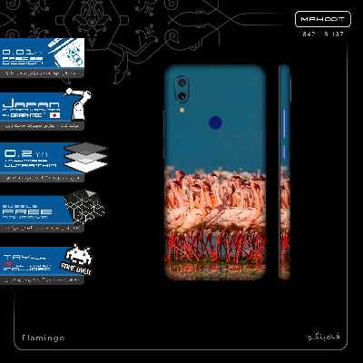 برچسب پوششی ماهوت مدل Flamingo-FullSkin مناسب برای گوشی موبایل شیائومی Redmi 7