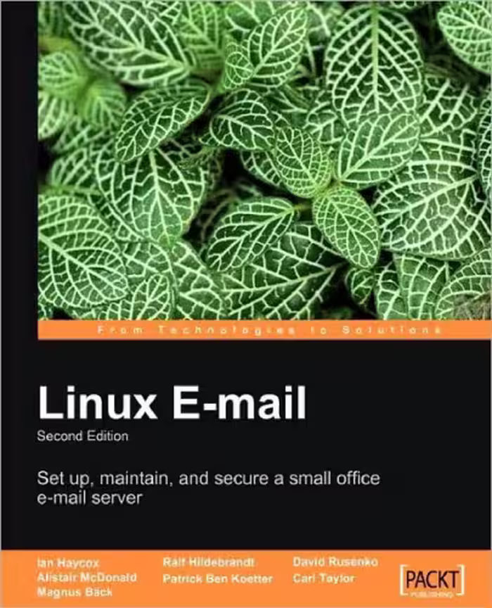 خرید و دانلود نسخه کامل کتاب Linux Email