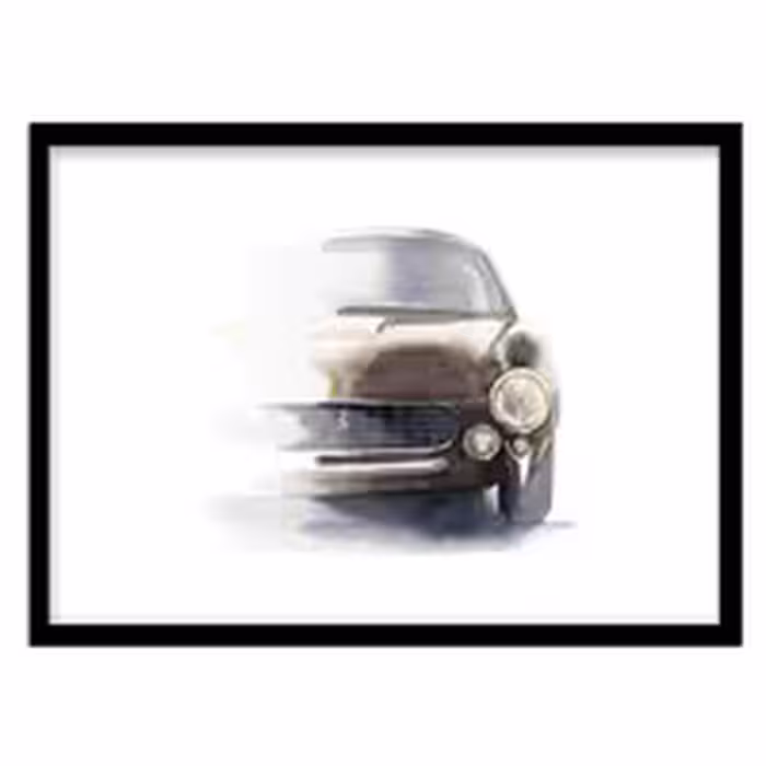 قیمت و خرید تابلو دکوراتیو مدل نقاشی خودرو کلاسیک کد 1639