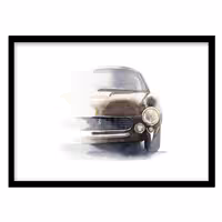 قیمت و خرید تابلو دکوراتیو مدل نقاشی خودرو کلاسیک کد 1639