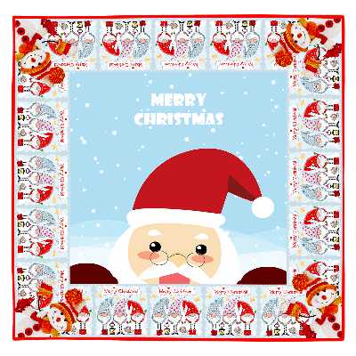 رومیزی بابانوئل کریسمس کد 9996