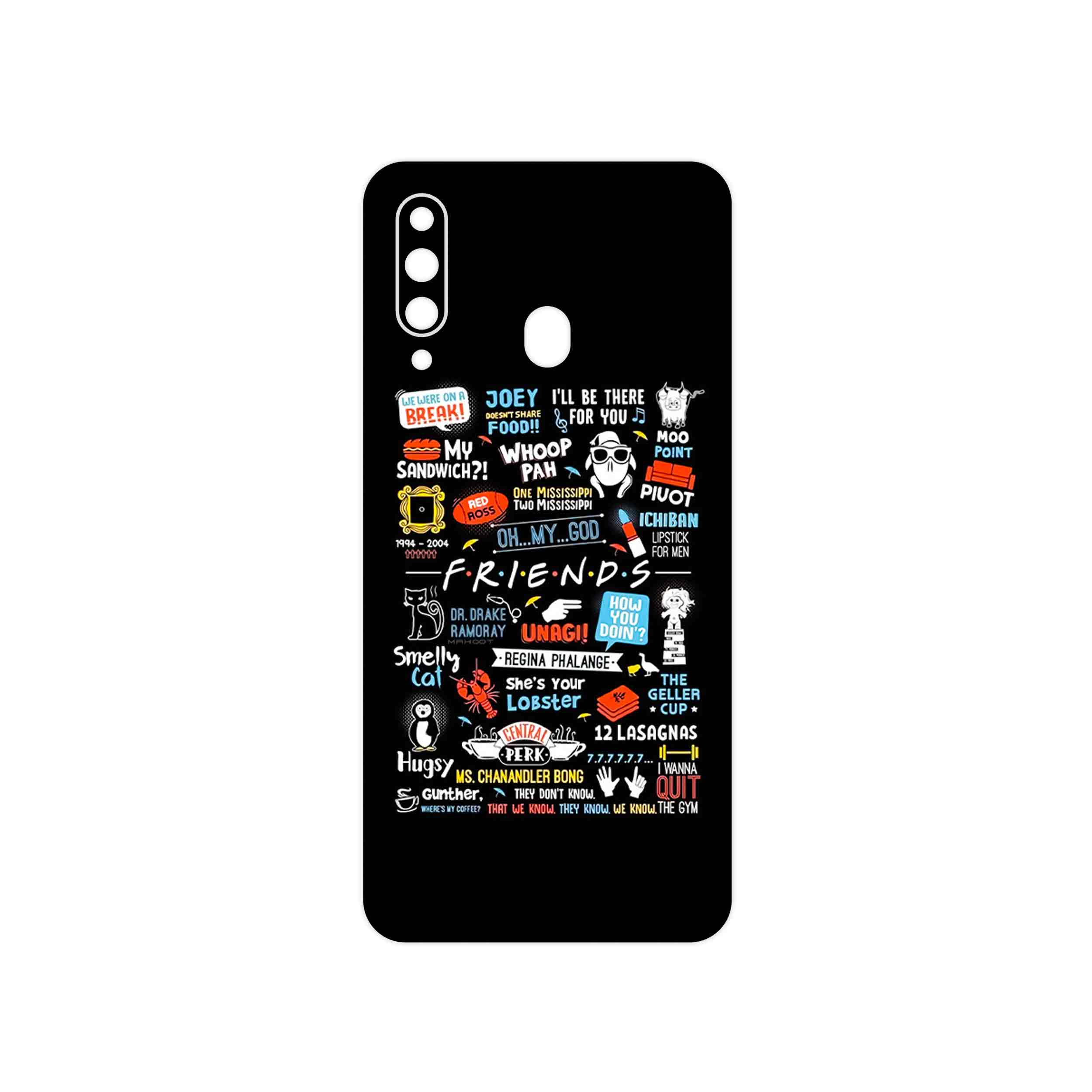 برچسب پوششی ماهوت مدل Friends 2 مناسب برای گوشی موبایل سامسونگ Galaxy A60