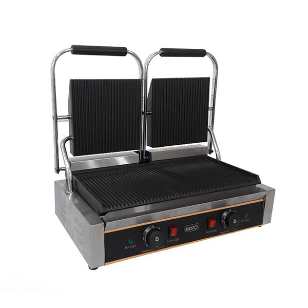 ساندویچ ساز 2 صفحه شیار دار بست