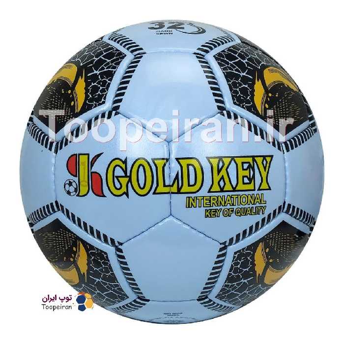 توپ فوتبال اصلی گلد کی 1GOLD key سایز 5 دوختی 