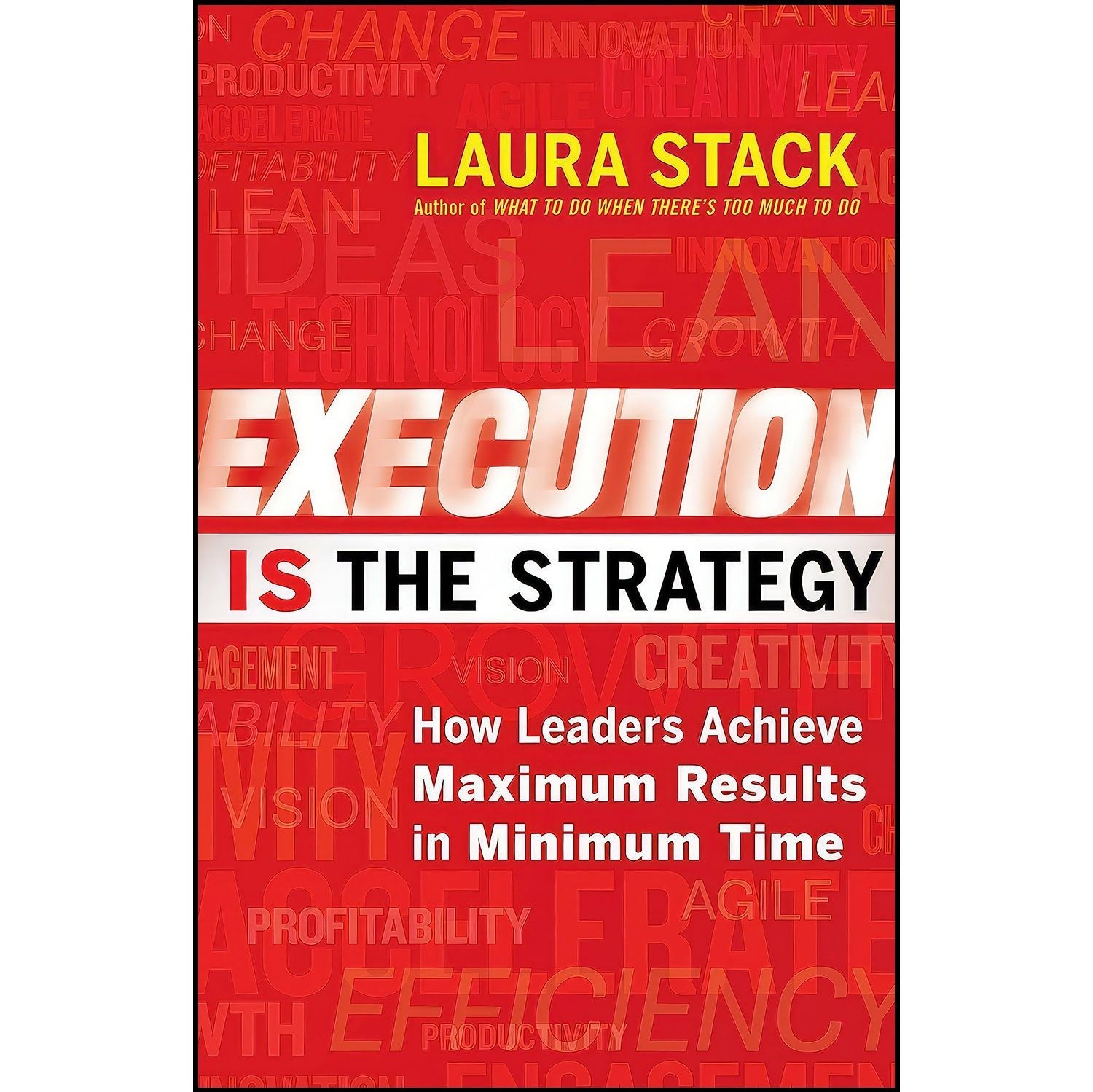 کتاب زبان اصلی Execution IS the Strategy اثر Laura Stack
