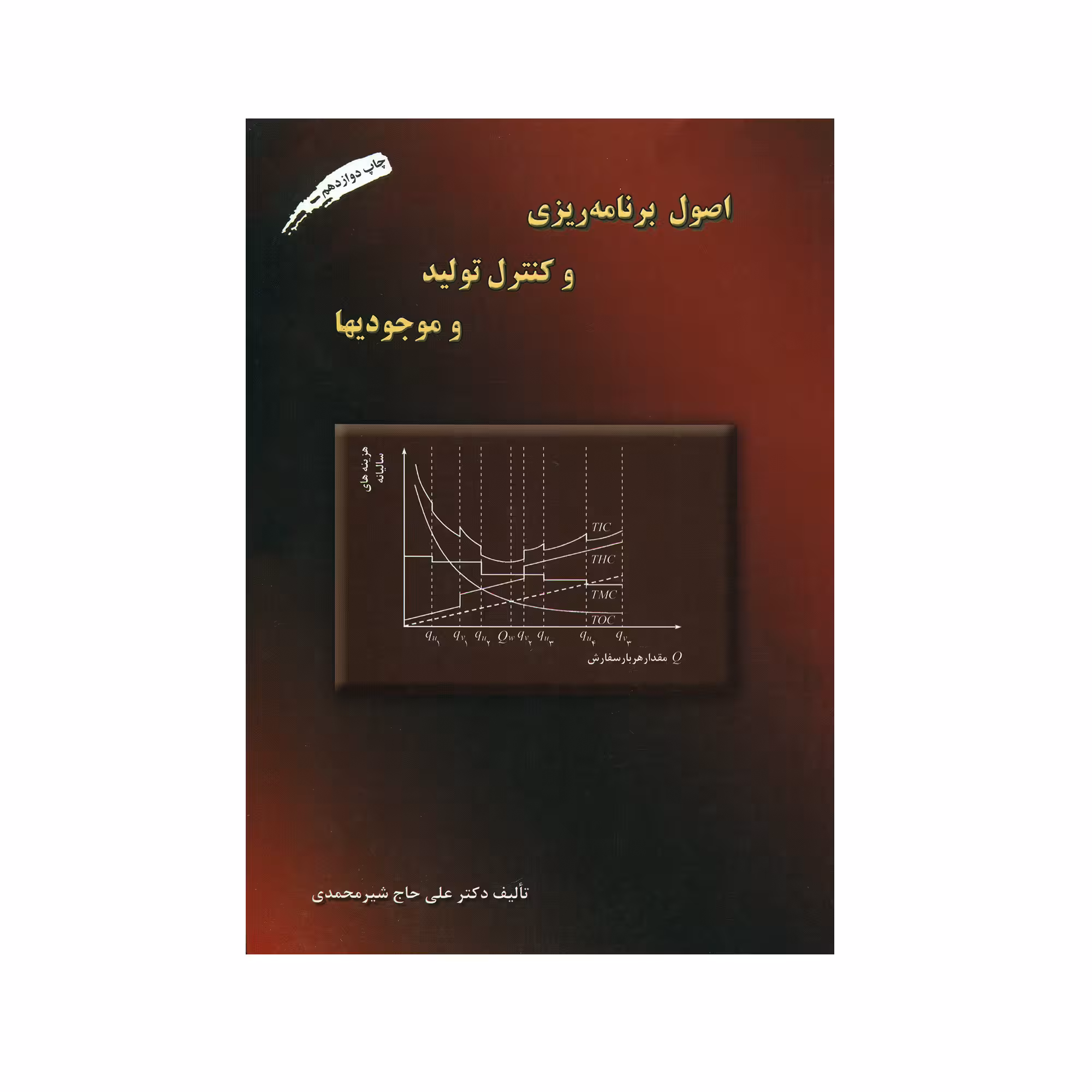کتاب اصول برنامه ریزی و کنترل تولید و موجودیها اثر دکتر علی حاج شیرمحمدی انتشارات ارکان دانش