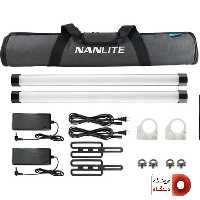 کیت 2 تایی نور باتومی نانلایت Nanlite PavoTube 15x