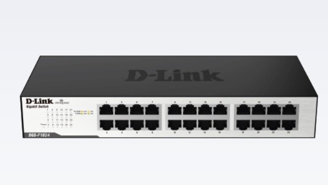 سوئیچ 24 پورت گیگابیتی و رکمونت دی لینک مدل DGS-F1024 - دوسو آی تی
