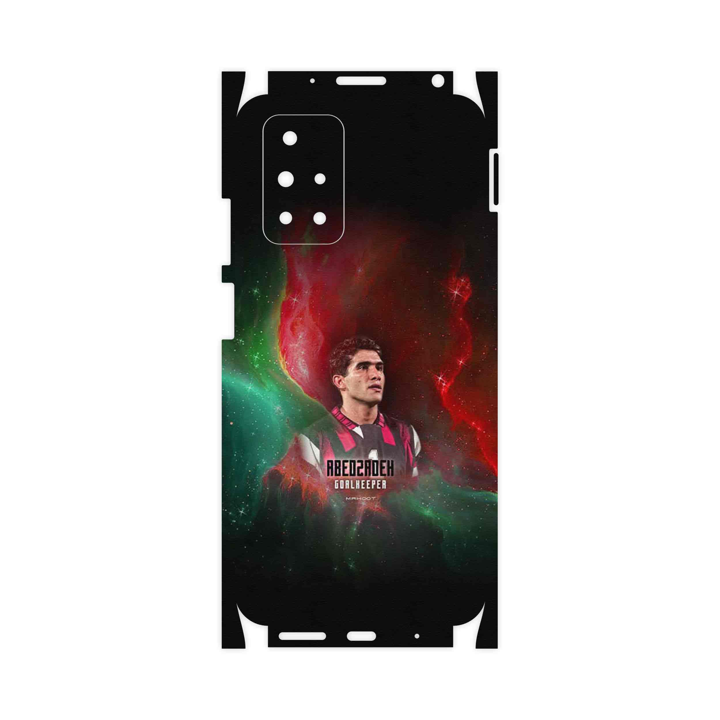 برچسب پوششی ماهوت مدل Ahmad Reza Abedzadeh-FullSkin مناسب برای گوشی موبایل شیائومی Redmi 10