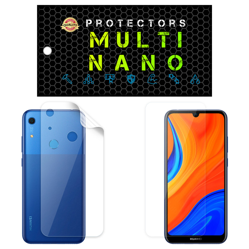 محافظ صفحه نمایش مولتی نانو مدل X-SFT مناسب برای گوشی موبایل هوآوی Y6S به همراه محافظ پشت | کالا برتری