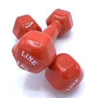 دمبل روکش دار (3کیلویی)