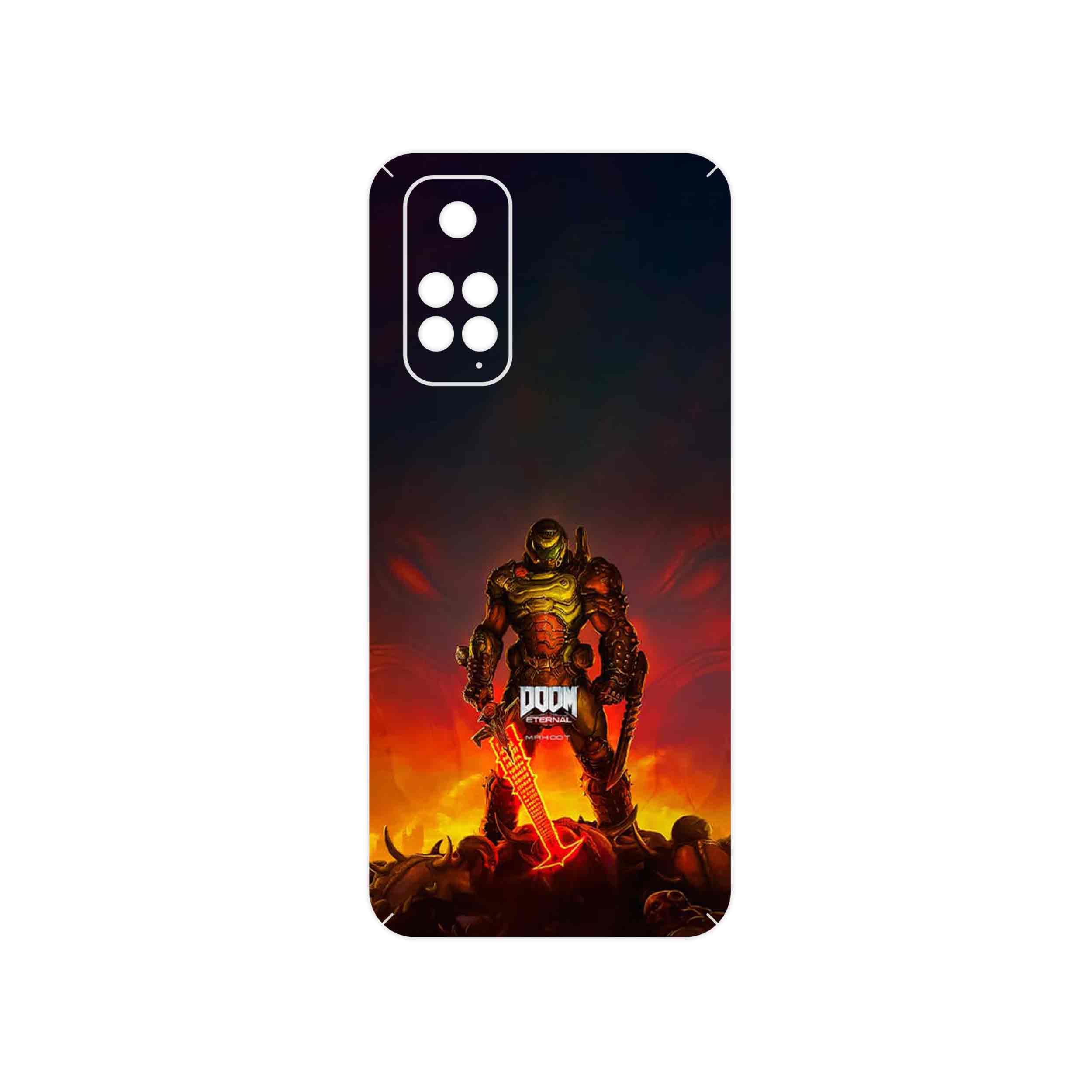 برچسب پوششی ماهوت مدل DOOM Game Series مناسب برای گوشی موبایل شیائومی Redmi Note 11