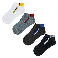 جوراب ساق کوتاه مدل AG386 بسته 4 عددی