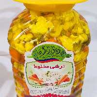 ترشی مخلوط ارگانیک محصولی از ترشیجات دوران