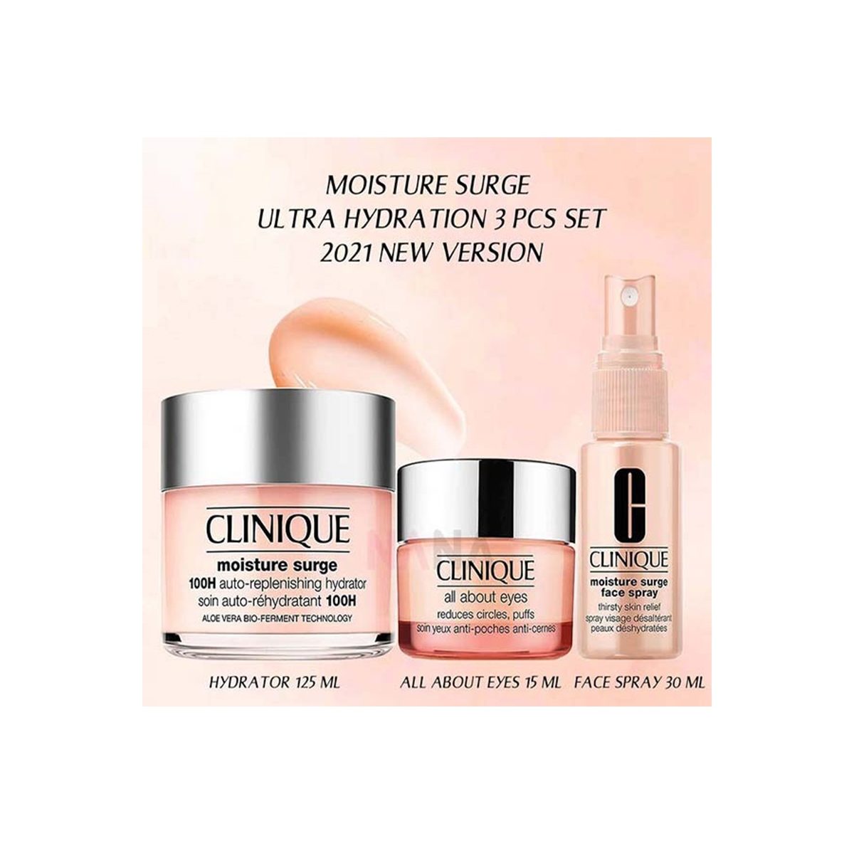 کلینیک ست آبرسان 100 ساعته کلینیک مدل Moisture Surge 125 میلی لیتر