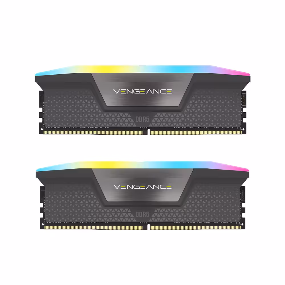 رم دسکتاپ 5600MHz کورسیر مدل ونجنس RGB با ظرفیت 2×32 گیگابایت