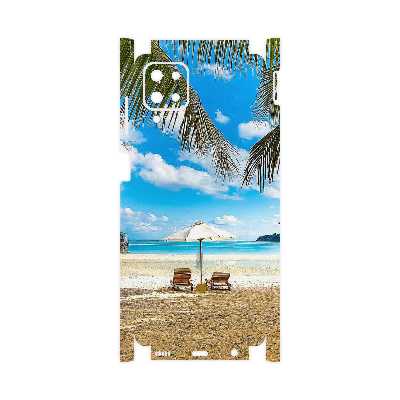 برچسب پوششی ماهوت مدل Beach-FullSkin مناسب برای گوشی موبایل سامسونگ Galaxy A12 Nacho