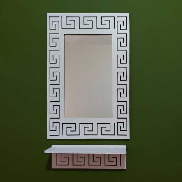 آینه خونه خاص مدل Versace به همراه شلف دیواری