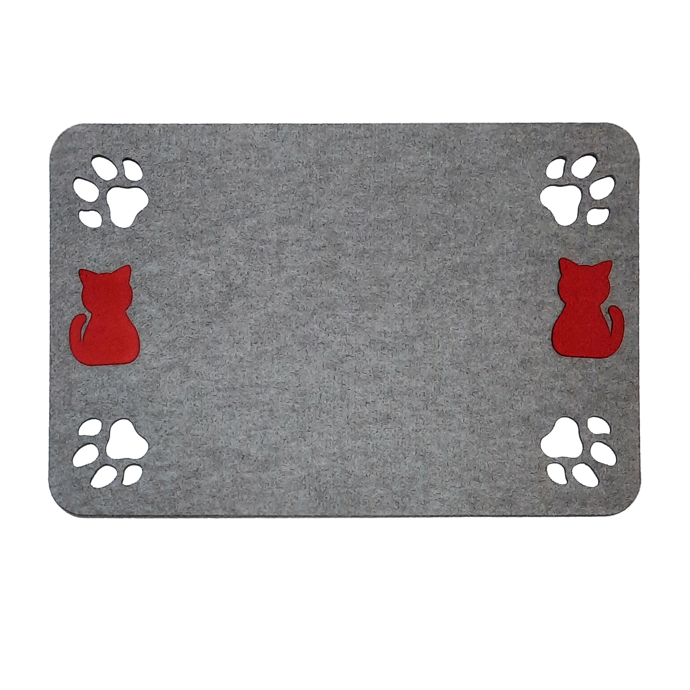 زیرانداز ظرف آب و غذای سگ و گربه مدل LR