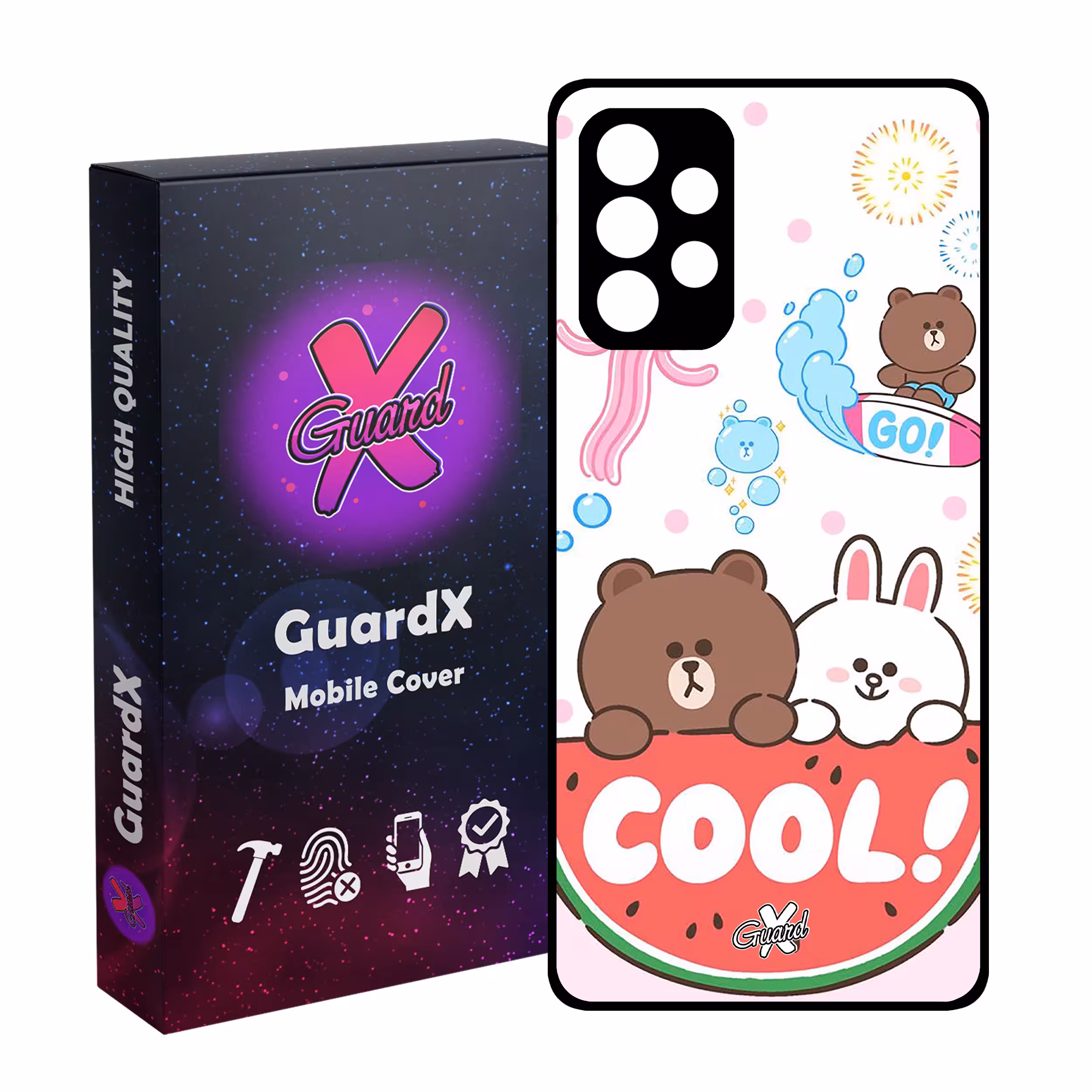 کاور گارد ایکس طرح Cool مدل Glass10071 مناسب برای گوشی موبایل سامسونگ Galaxy A52