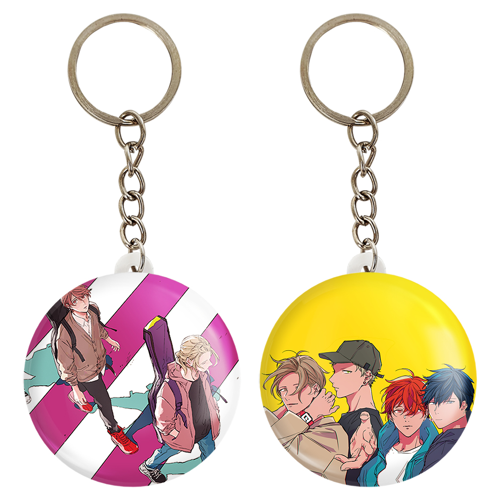 جاکلیدی خندالو مدل ریتسوکا و مافویو و یاهیکو و هاروکی انیمه گیون کد 1308813089 مجموعه 2 عددی