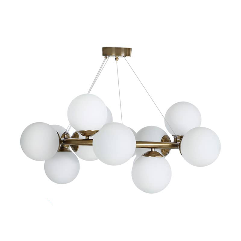 لوستر 16 شعله دکورابو مدل مولکولی کد 0382