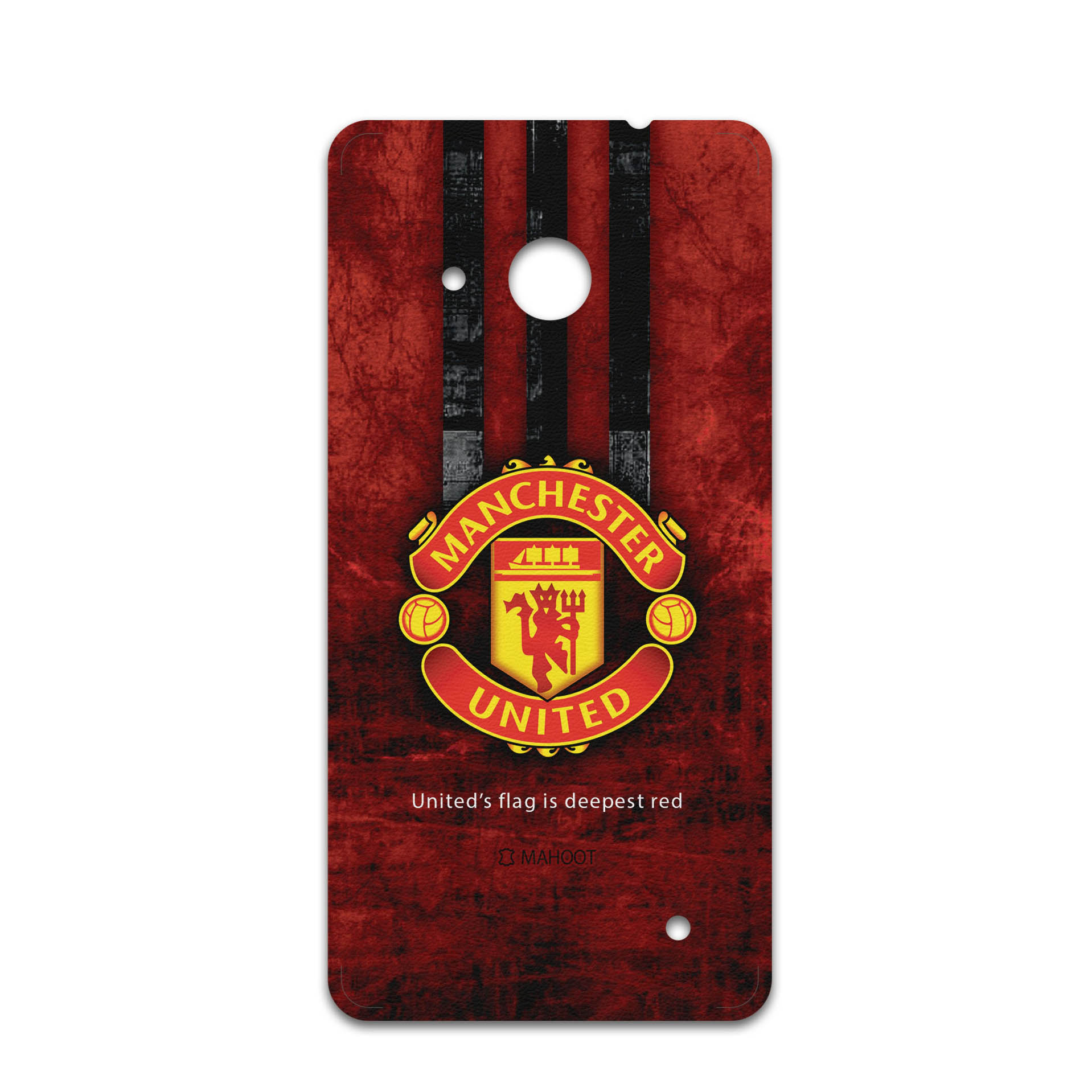 برچسب پوششی ماهوت مدل Manchester-United-FC مناسب برای گوشی موبایل مایکروسافت Lumia 550