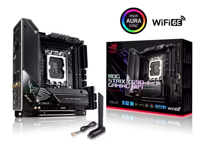 مادربرد گیمینگ ایسوس مدل ROG STRIX Z690-I GAMING WIFI سوکت 1700