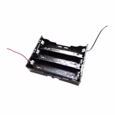 جا باتری لیتیوم یون کد 3-18650 بسته 3 عددی