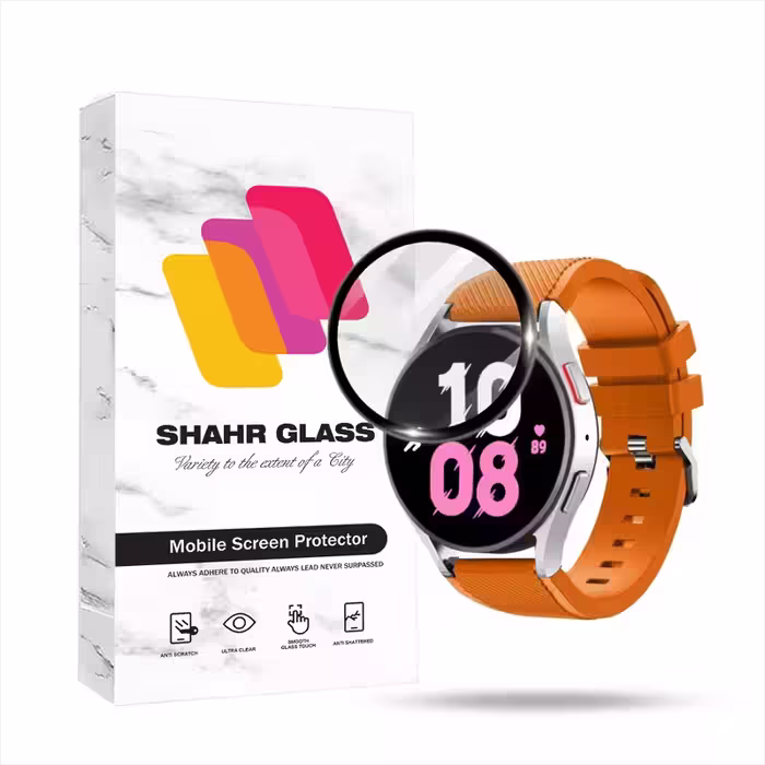 محافظ صفحه نمایش شهر گلس مدل PMMWSH مناسب برای ساعت هوشمند سامسونگ Galaxy Watch 5 44 mm | کالا برتری