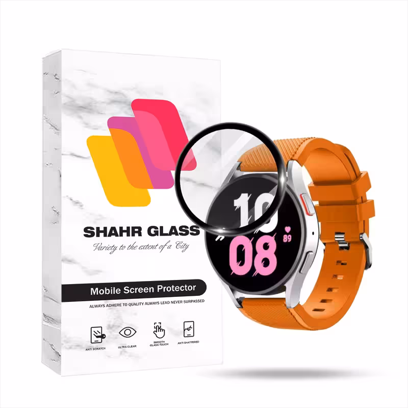 محافظ صفحه نمایش شهر گلس مدل PMMWSH مناسب برای ساعت هوشمند سامسونگ Galaxy Watch 5 44 mm | کالا برتری