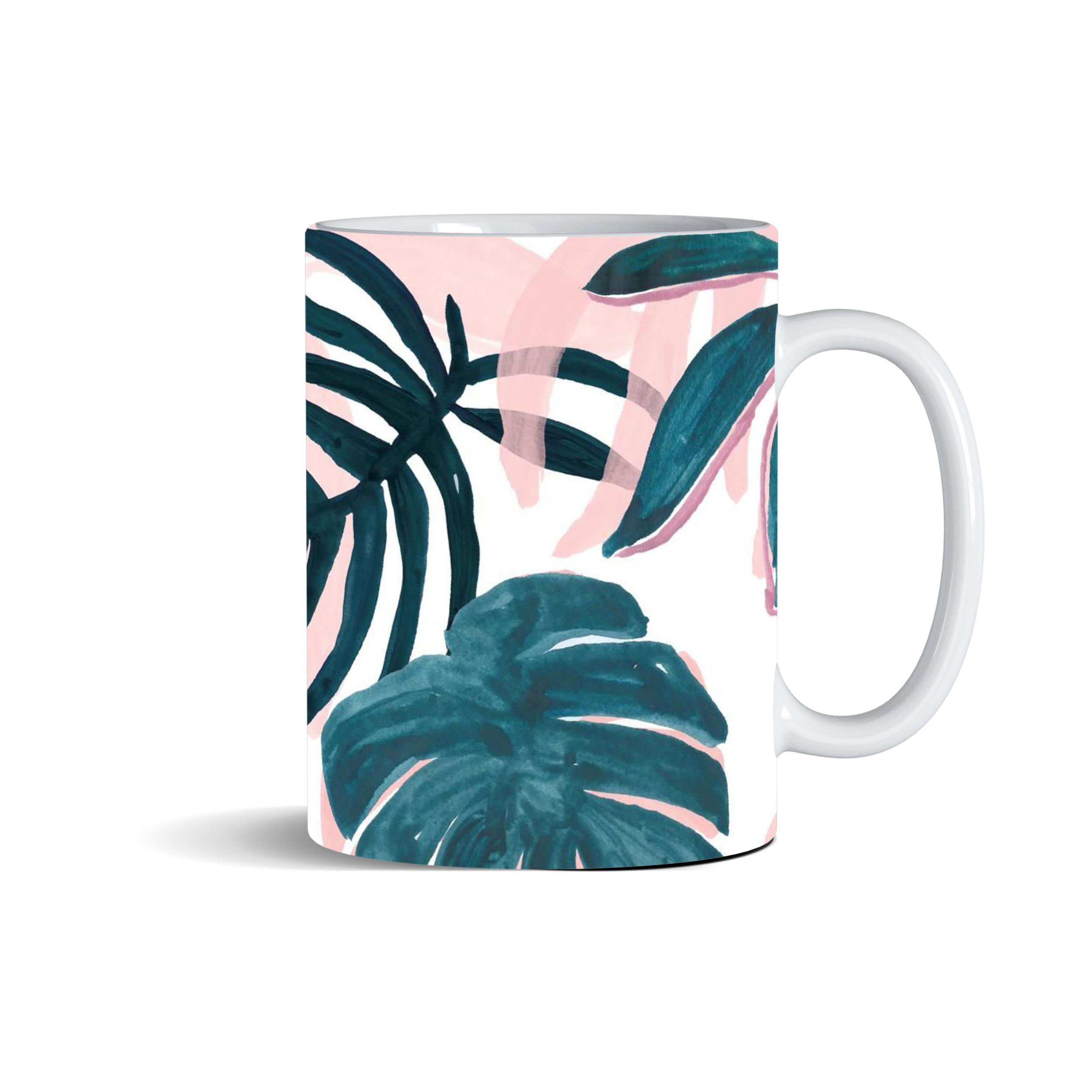 ماگ مدل فانتزی طرح برگ