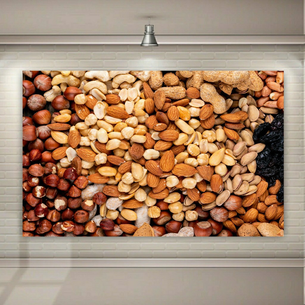 تابلو بوم طرح آجیل و خشکبار مدل SDB2425