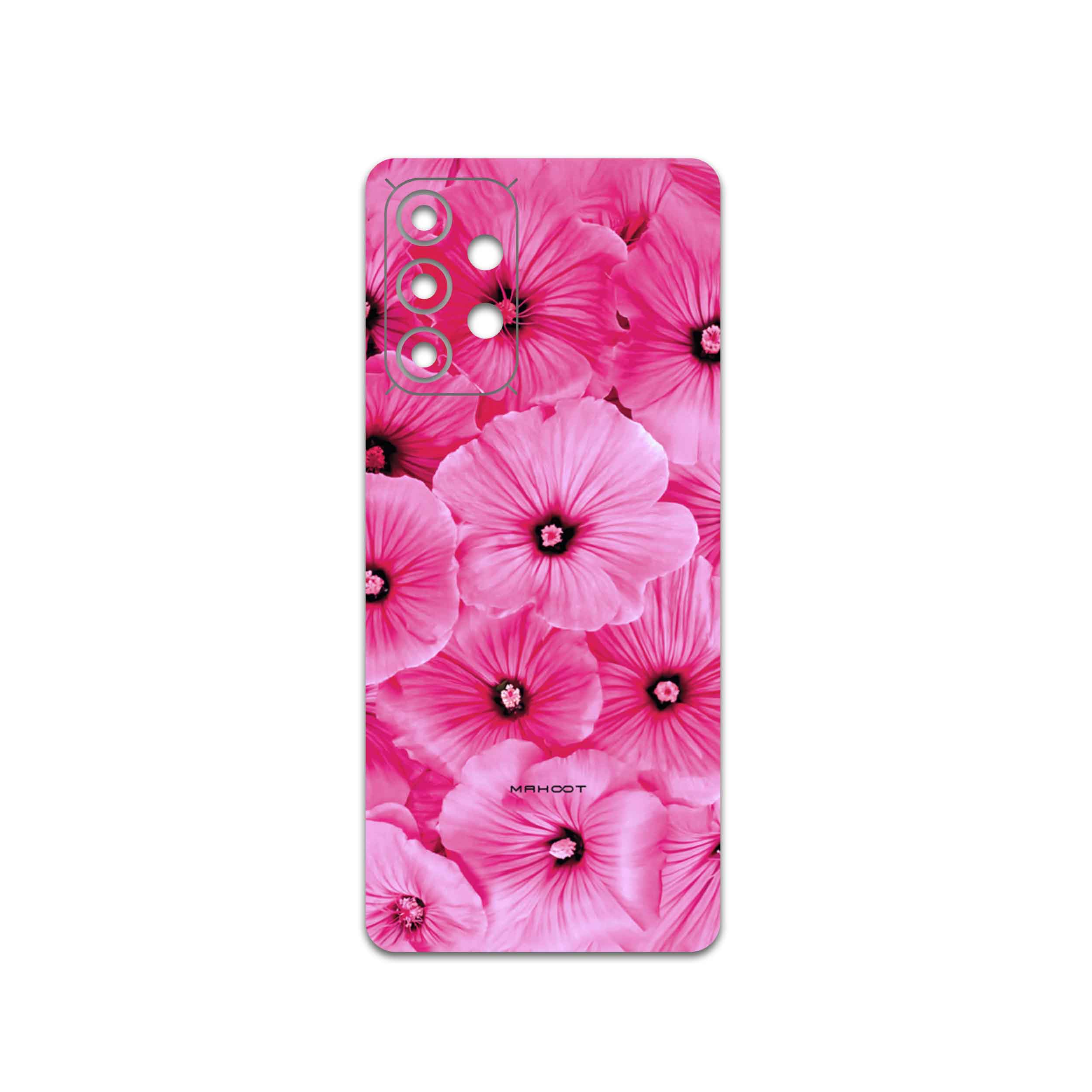 برچسب پوششی ماهوت مدل Pink-Flower مناسب برای گوشی موبایل سامسونگ Galaxy A33 5G