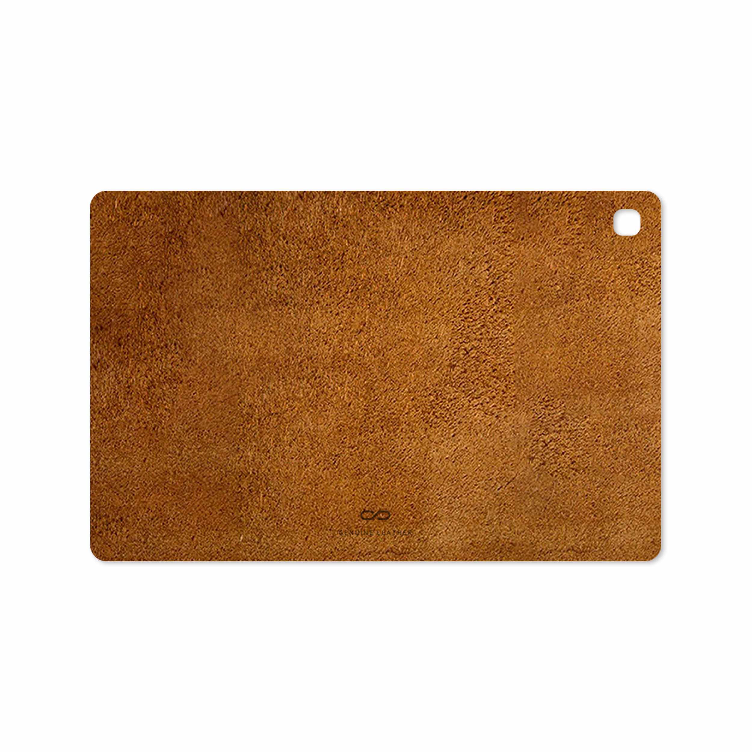 برچسب پوششی ماهوت مدل Brown-Chamois-Leather مناسب برای تبلت سامسونگ Galaxy Tab S5e 10.5 2019 T720
