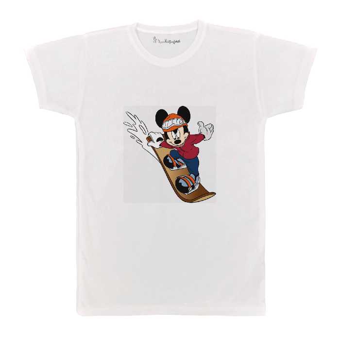 تی شرت بچگانه پرمانه طرح میکی موس کد pmt.7213