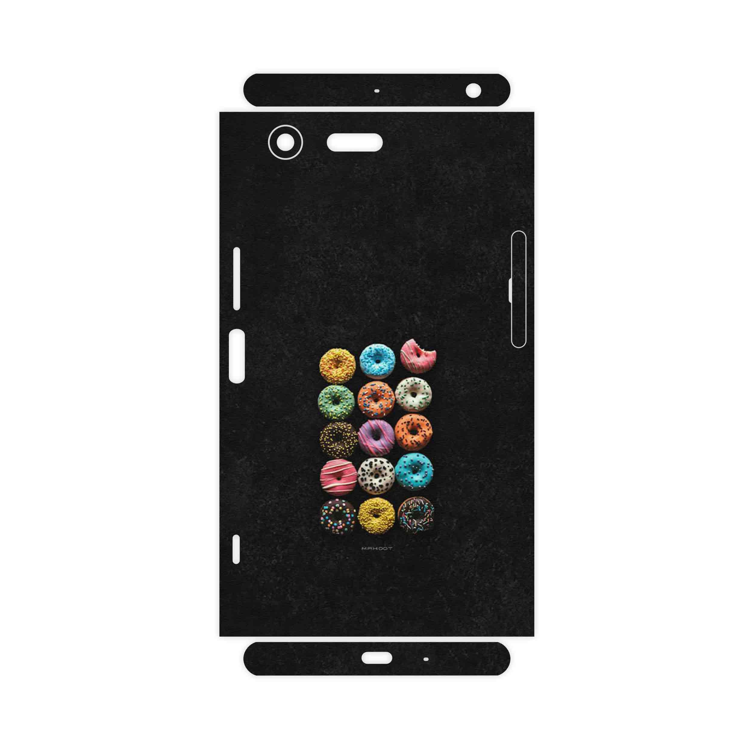 برچسب پوششی ماهوت مدل Doughnut-FullSkin مناسب برای گوشی موبایل سونی Xperia XZ Premium