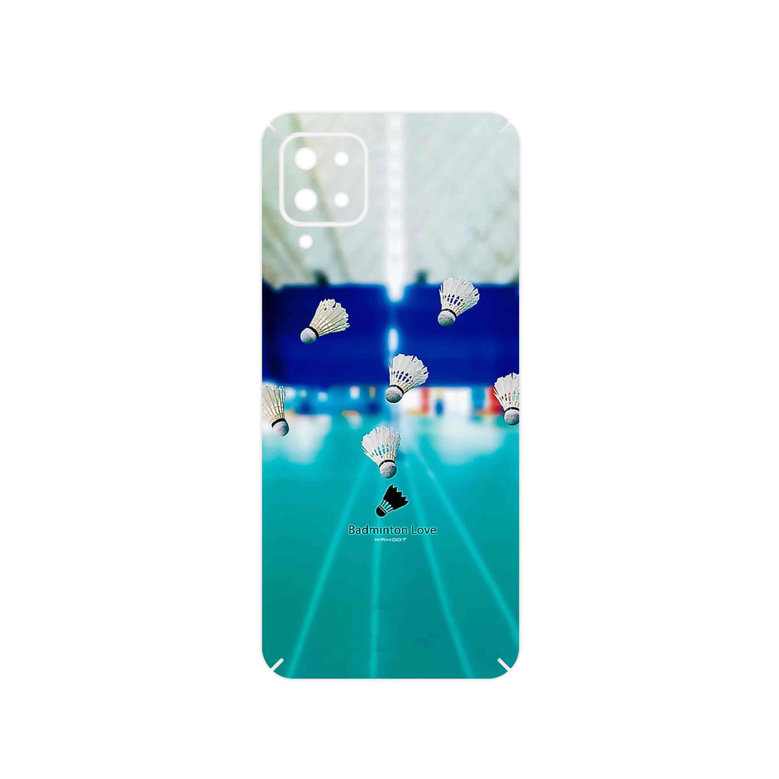 برچسب پوششی ماهوت مدل Badminton مناسب برای گوشی موبایل سامسونگ Galaxy A12