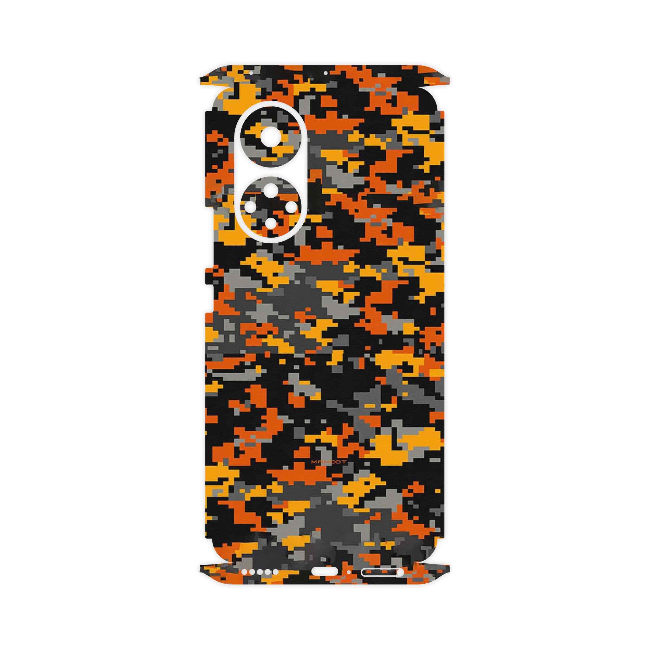 برچسب پوششی ماهوت مدل Army_Autumn_Pixel-FullSkin مناسب برای گوشی موبایل آنر 50